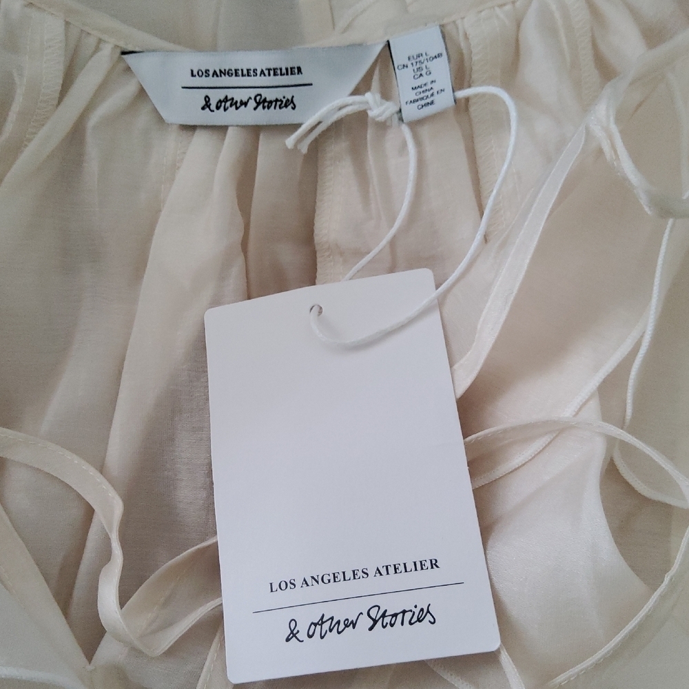& Other Stories Ruffle Blouse - Picture 12 of 14